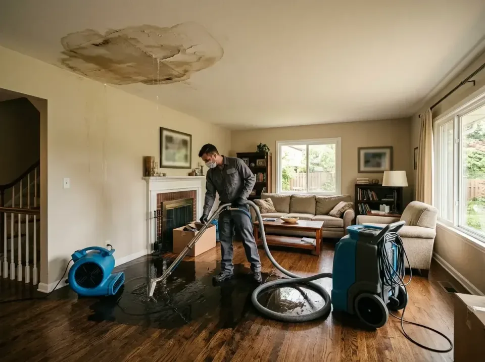 attic-pipe-burst-ceiling-drip-008 — frequently asked questions, Water Damage Restoration & Carpet Care in Pegram, TN